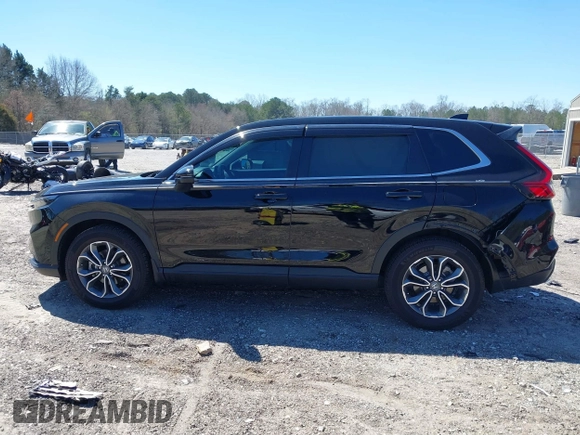 2023 Honda CR-V EX-L with VIN 7FARS4H77PE012706, listed as a IAAI auction lot 41821810 with 43,000 mi miles and . Bid and sale history available at DreamBid. Image 14.