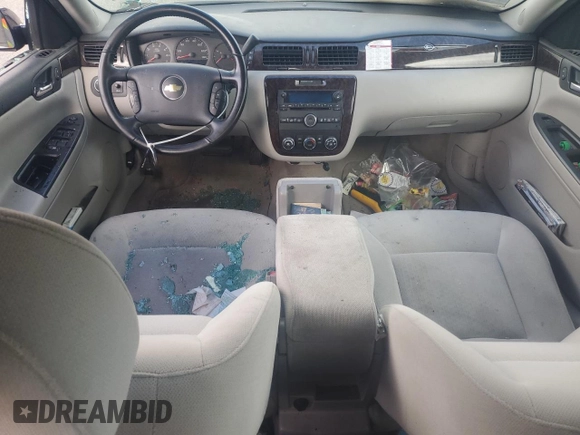 2012 Chevrolet Impala LS Retail with VIN 2G1WA5E31C1165743, listed as a Copart auction lot 58121325 with Not provided miles and Salvage title. Bid and sale history available at DreamBid. Image 8.
