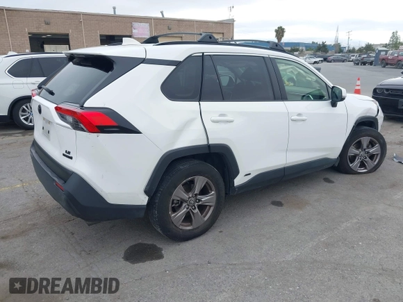 2023 Toyota RAV4 Hybrid LE with VIN JTMMWRFV3PD193495, listed as a IAAI auction lot 42475531 with 51,982 mi miles and . Bid and sale history available at DreamBid. Image 4.