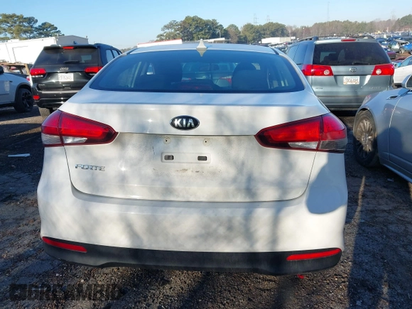 2017 Kia Forte LX with VIN 3KPFK4A75HE096766, listed as a IAAI auction lot 41616487 with 150,760 mi miles. Bid and sale history available at carsss.com. Image 16.