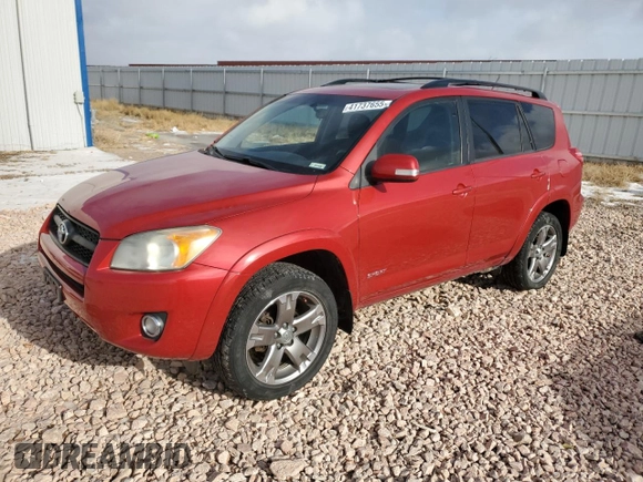 2011 Toyota RAV4 Sport with VIN JTMRF4DV8B5038603, listed as a Copart auction lot 41737655 with 122,351 mi miles and Clean Title. Bid and sale history available at carsss.com. Image 1.
