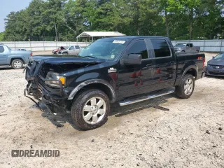 2008 Ford F-150 XLT with VIN 1FTPW14VX8FA70509, listed as a Copart auction lot 58665115 with 257,598 mi miles and Salvage title. Bid and sale history available at DreamBid. Image 1.