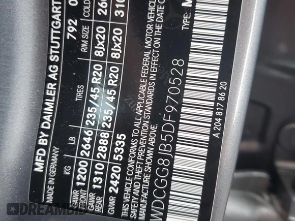 2013 Mercedes-Benz GLK 350 with VIN WDCGG8JB5DF970528, listed as a Copart auction lot 73102114 with 164,988 mi miles and Salvage Title. Bid and sale history available at DreamBid. Image 15.