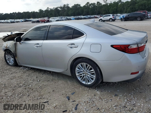2013 Lexus ES 4dr Sdn with VIN JTHBK1GG9D2072738, listed as a Copart auction lot 54918655 with Not Provided miles and Non Repairable. Bid and sale history available at carsss.com. Image 2.
