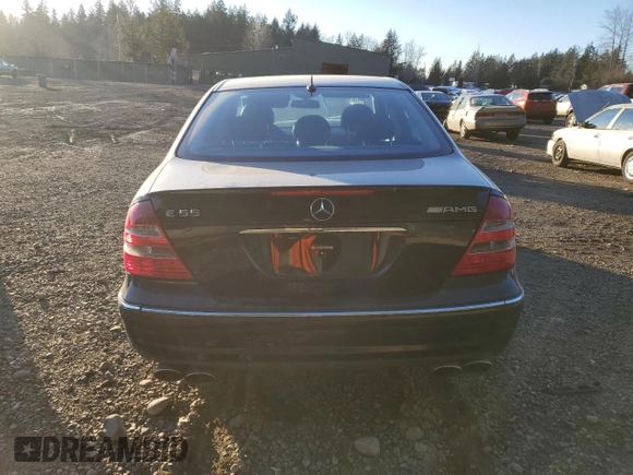 2005 Mercedes-Benz E-Class 5.5L AMG with VIN WDBUF76J25A746426, listed as a Copart auction lot 85879584 with 134,055 mi miles and Salvage Title. Bid and sale history available at carsss.com. Image 6.