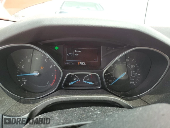 2015 Ford Focus SE with VIN 1FADP3F26FL346980, listed as a Copart auction lot 64567065 with 83,127 mi miles and Salvage title. Bid and sale history available at DreamBid. Image 9.