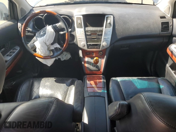2008 Lexus RX 400h with VIN JTJGW31U382007957, listed as a Copart auction lot 72762994 with 268,053 mi miles and Salvage Title. Bid and sale history available at DreamBid. Image 8.