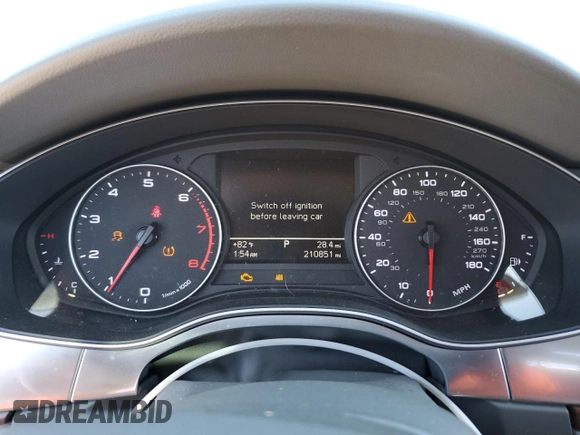 2013 Audi A6 2.0T Premium with VIN WAUCFAFC4DN078015, listed as a Copart auction lot 77773604 with 210,851 mi miles and Non Repairable. Bid and sale history available at carsss.com. Image 9.