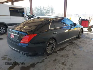 2017 Genesis G90 3.3T Premium with VIN KMHG34JA7HU033033, listed as a IAAI auction lot 41457798 with 68,327 mi miles. Bid and sale history available at carsss.com. Image 4.