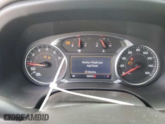 2020 GMC Acadia SLT with VIN 1GKKNML43LZ202237, listed as a Copart auction lot 78575164 with 55,294 mi miles and Salvage Title. Bid and sale history available at DreamBid. Image 9.