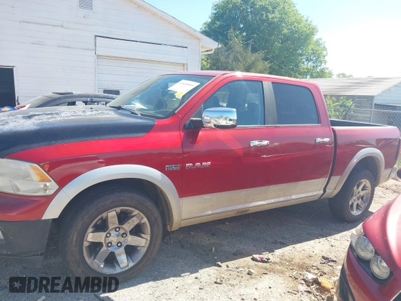 2009 Dodge 1500 Sport with VIN 1D3HB13TX9S710881, listed as a IAAI auction lot 42038909 with 176,502 mi miles. Bid and sale history available at carsss.com. Image 15.
