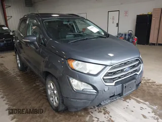 2018 Ford EcoSport SE with VIN MAJ3P1TE5JC212940, listed as a IAAI auction lot 42182081 with 34,491 mi miles. Bid and sale history available at carsss.com. Image 1.