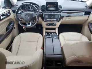 2017 Mercedes-Benz GLE 350 with VIN 4JGDA5HBXHA908197, listed as a Copart auction lot 62640215 with 67,165 mi miles and Salvage title. Bid and sale history available at DreamBid. Image 8.