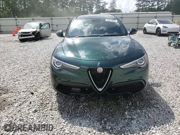 2019 Alfa Romeo Stelvio Ti with VIN ZASPAKBN4K7C69619, listed as a Copart auction lot 55015605 with 30,083 mi miles and Salvage title. Bid and sale history available at DreamBid. Image 13.