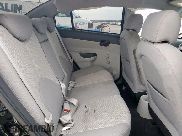2008 Hyundai Accent GLS with VIN KMHCN46C38U267446, listed as a Copart auction lot 48817745 with 131,296 mi miles and Salvage Title. Bid and sale history available at carsss.com. Image 10.
