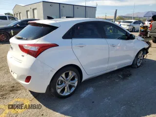 2013 Hyundai Elantra GT w/Blue Int with VIN KMHD35LE8DU052810, listed as a Copart auction lot 72935104 with 101,211 mi miles and Salvage Title. Bid and sale history available at carsss.com. Image 3.
