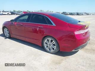 2016 Lincoln MKZ with VIN 3LN6L2GK2GR631195, listed as a IAAI auction lot 42001190 with 66,485 mi miles. Bid and sale history available at carsss.com. Image 3.