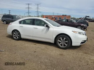 2012 Acura TL Auto z VIN 19UUA8F20CA023798, wystawiony jako Copart lot #54969465 z przebiegiem 73 309 mil mil oraz Szkoda całkowita • Salvage title. Historia ofert i sprzedaży dostępna na DreamBid. Obrazek 4.