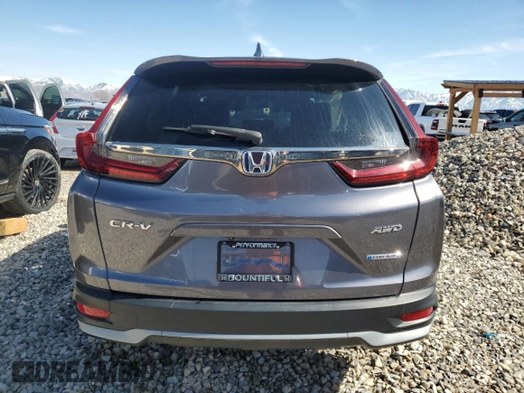 2020 Honda CR-V EX with VIN 7FART6H54LE004452, listed as a Copart auction lot 45871255 with 35,034 mi miles and Salvage Title. Bid and sale history available at DreamBid. Image 6.