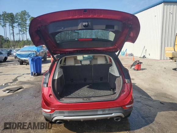 2016 Lincoln MKC Select z VIN 5LMCJ2C95GUJ30254, wystawiony jako Copart lot #43331385 z przebiegiem 55 031 mil mil oraz Szkoda całkowita • Salvage title. Historia ofert i sprzedaży dostępna na DreamBid. Obrazek 6.