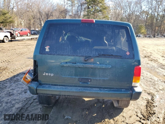1998 Jeep Cherokee with VIN 1J4FJ27S4WL241541, listed as a Copart auction lot 46800855 with Not provided miles and Clean title. Bid and sale history available at DreamBid. Image 6.