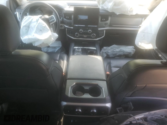 2024 Ford Expedition Max XLT with VIN 1FMJK1J89REA75543, listed as a Copart auction lot 54784445 with Not provided miles and Salvage title. Bid and sale history available at DreamBid. Image 8.