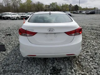 2013 Hyundai Elantra GLS PZEV with VIN 5NPDH4AEXDH386253, listed as a Copart auction lot 51627425 with 93,053 mi miles and Salvage Title. Bid and sale history available at carsss.com. Image 6.