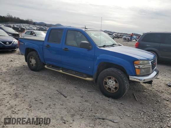 2006 GMC Canyon SLE1 with VIN 1GTDT136368288105, listed as a Copart auction lot 45927765 with 233,116 mi miles and Clean Title. Bid and sale history available at carsss.com. Image 4.