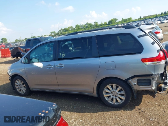 2012 Toyota Sienna XLE with VIN 5TDDK3DC0CS045751, listed as a IAAI auction lot 42591445 with 196,791 mi miles and . Bid and sale history available at DreamBid. Image 15.