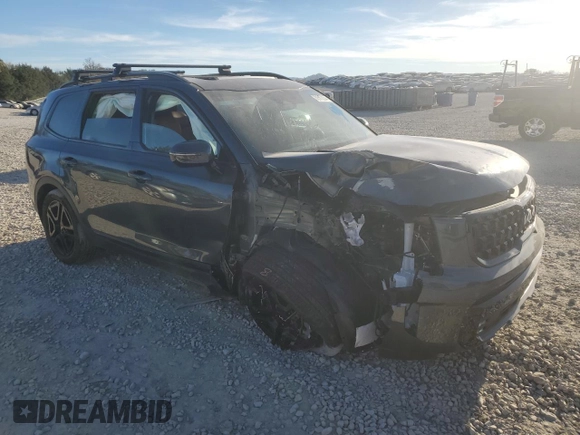 2024 Kia Telluride SX X-Pro z VIN 5XYP5DGC7RG540850, wystawiony jako Copart lot #80583554 z przebiegiem 5 127 mil mil oraz Szkoda całkowita • Salvage title. Historia ofert i sprzedaży dostępna na DreamBid. Obrazek 4.