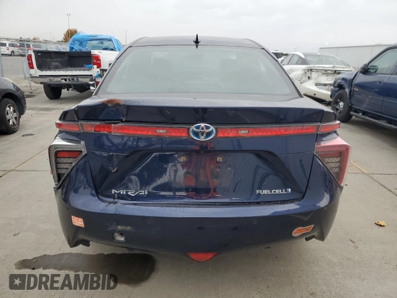 2020 Toyota Mirai z VIN JTDBVRBD1LA008122, wystawiony jako Copart lot #81461514 z przebiegiem 57 545 mil mil oraz Szkoda całkowita • Salvage title. Historia ofert i sprzedaży dostępna na DreamBid. Obrazek 6.