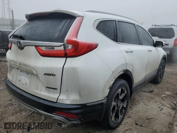 2019 Honda CR-V Touring with VIN JHLRW2H95KX013585, listed as a Copart auction lot 45602765 with 87,676 mi miles and Salvage Title. Bid and sale history available at carsss.com. Image 3.