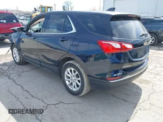 2020 Chevrolet Equinox LT with VIN 3GNAXKEV4LS591809, listed as a IAAI auction lot 41830359 with 24,452 mi miles. Bid and sale history available at carsss.com. Image 3.