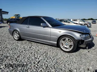 2005 BMW 3 Series 330Ci with VIN WBABW534X5PL51996, listed as a Copart auction lot 52525145 with 155,033 mi miles and Salvage Title. Bid and sale history available at carsss.com. Image 4.