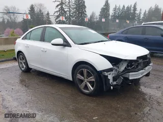 2015 Chevrolet Cruze LT with VIN 1G1PE5SB7F7173499, listed as a IAAI auction lot 41861376 with 147,608 mi miles. Bid and sale history available at carsss.com. Image 1.