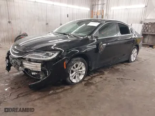 2015 Chrysler 200 Limited with VIN 1C3CCCAB2FN696575, listed as a IAAI auction lot 41623373 with 191,872 mi miles. Bid and sale history available at carsss.com. Image 18.