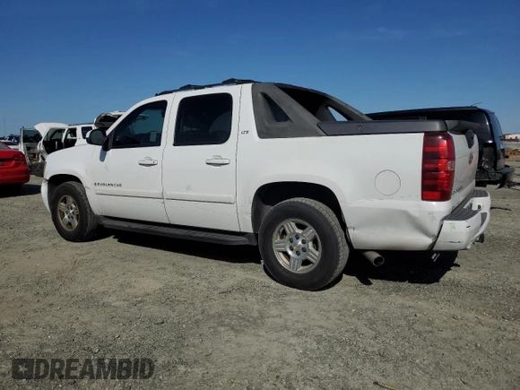 2007 Chevrolet Avalanche LTZ with VIN 3GNEC12JX7G103965, listed as a Copart auction lot 51876045 with Not provided miles and Salvage title. Bid and sale history available at DreamBid. Image 2.