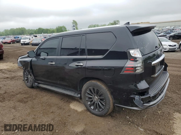 2023 Lexus GX 460 Premium with VIN JTJAM7BX2P5376558, listed as a Copart auction lot 58804065 with 17,630 mi miles and Clean title. Bid and sale history available at DreamBid. Image 2.