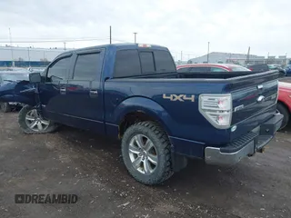 2013 Ford F-150 XL with VIN 1FTFW1ET3DFD31952, listed as a IAAI auction lot 41940875 with 152,723 mi miles. Bid and sale history available at carsss.com. Image 3.