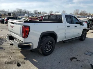 2021 GMC Sierra 1500 with VIN 1GTR9AEK3MZ360815, listed as a Copart auction lot 48519405 with 30,310 mi miles and Salvage Title. Bid and sale history available at DreamBid. Image 3.