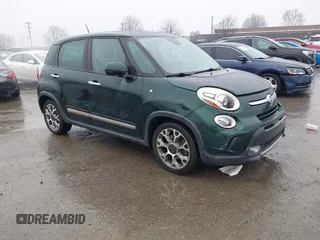 2015 FIAT 500L Urbana Trekking with VIN ZFBCFADH0FZ030494, listed as a IAAI auction lot 41217882 with 86,433 mi miles and . Bid and sale history available at DreamBid. Image 1.