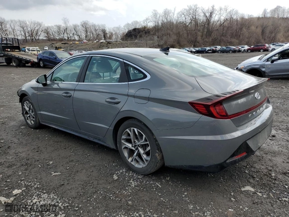 2022 Hyundai Sonata SEL with VIN KMHL64JA5NA177909, listed as a Copart auction lot 51089585 with 24,010 mi miles and Salvage Title. Bid and sale history available at carsss.com. Image 2.