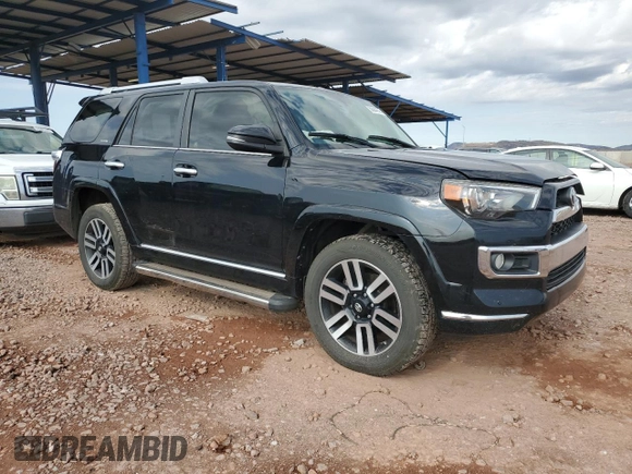 2017 Toyota 4Runner SR5 with VIN JTEBU5JR5H5480652, listed as a Copart auction lot 59444975 with 134,837 mi miles and Salvage title. Bid and sale history available at DreamBid. Image 4.