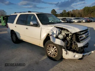 2012 Ford Expedition Limited with VIN 1FMJU1K59CEF46418, listed as a Copart auction lot 44243045 with 170,521 mi miles and Salvage title. Bid and sale history available at DreamBid. Image 4.