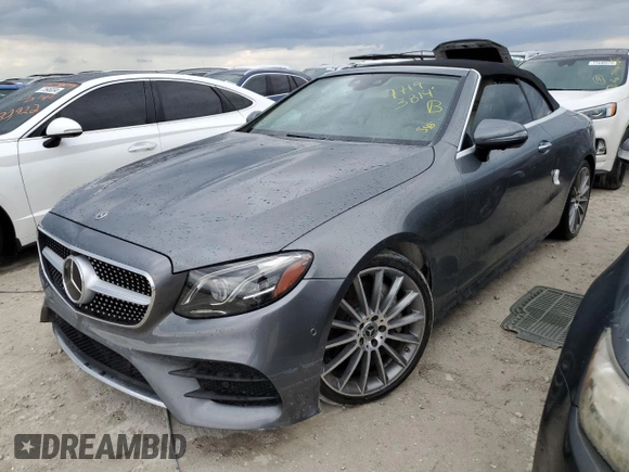 2020 Mercedes-Benz E-Class E 450 with VIN W1K1K6HB6LF134218, listed as a Copart auction lot 77193814 with 0 mi miles and Non Repairable. Bid and sale history available at carsss.com. Image 1.