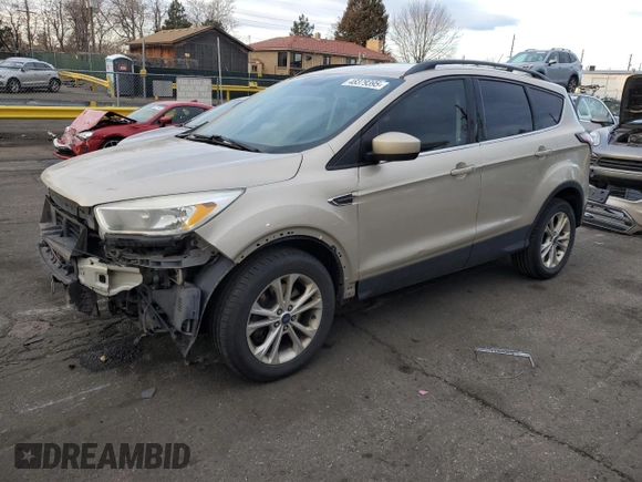 2018 Ford Escape SE z VIN 1FMCU9GD7JUA34635, wystawiony jako Copart lot #48379395 z przebiegiem 123 832 mil mil oraz Szkoda całkowita • Salvage title. Historia ofert i sprzedaży dostępna na DreamBid. Obrazek 1.