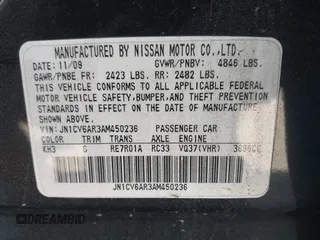 2010 Infiniti G37 x z VIN JN1CV6AR3AM450236, wystawiony jako IAAI lot #42323557 z przebiegiem 183 738 mil mil oraz . Historia ofert i sprzedaży dostępna na DreamBid. Obrazek 9.