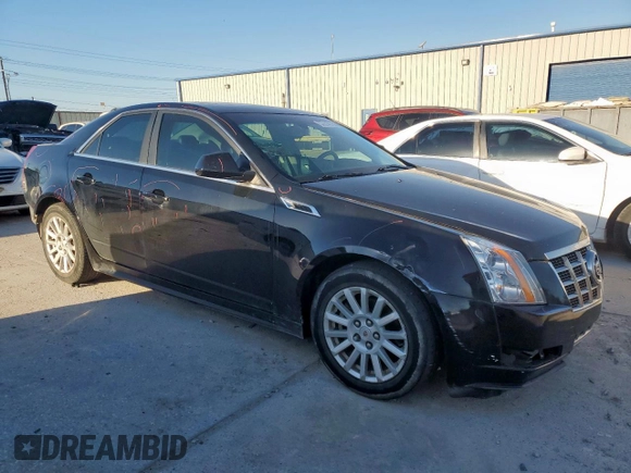 2013 Cadillac CTS Luxury with VIN 1G6DF5E51D0176419, listed as a Copart auction lot 57874875 with 96,116 mi miles and Salvage title. Bid and sale history available at DreamBid. Image 4.