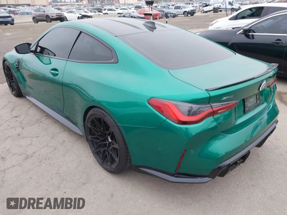 2023 BMW M4 Competition xDrive z VIN WBS43AZ05PCL26010, wystawiony jako IAAI lot #42153303 z przebiegiem 19 839 mil mil oraz . Historia ofert i sprzedaży dostępna na DreamBid. Obrazek 3.