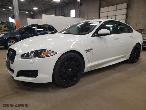 2015 Jaguar XF V6 Portfolio with VIN SAJWJ0FF7F8U69097, listed as a Copart auction lot 52385175 with 105,103 mi miles and Clean Title. Bid and sale history available at carsss.com. Image 1.